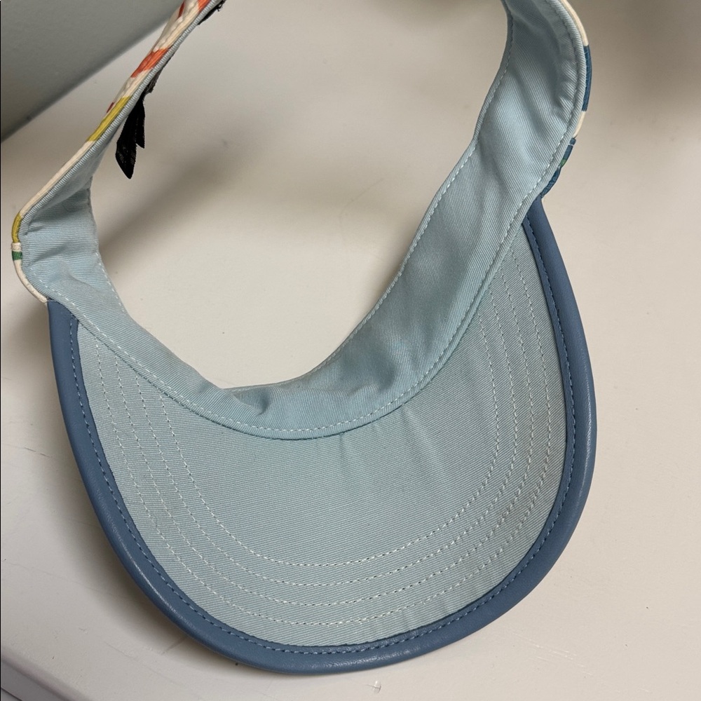 Coach Colorful Patterned Visor with Butterfly - image 4